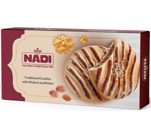Nadi Traditionele Koekjes 4 Stuks 230 Gram  ( کلوچه 4 تایی نادی  )